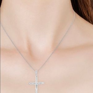 Crucifix pendant necklace